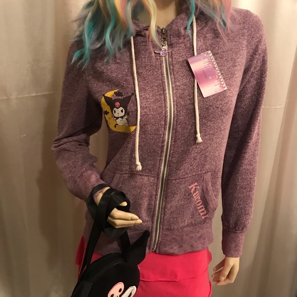 Adorable vintage y2k custom kuromi hoodie 😈💜 - Picture 13 of 14